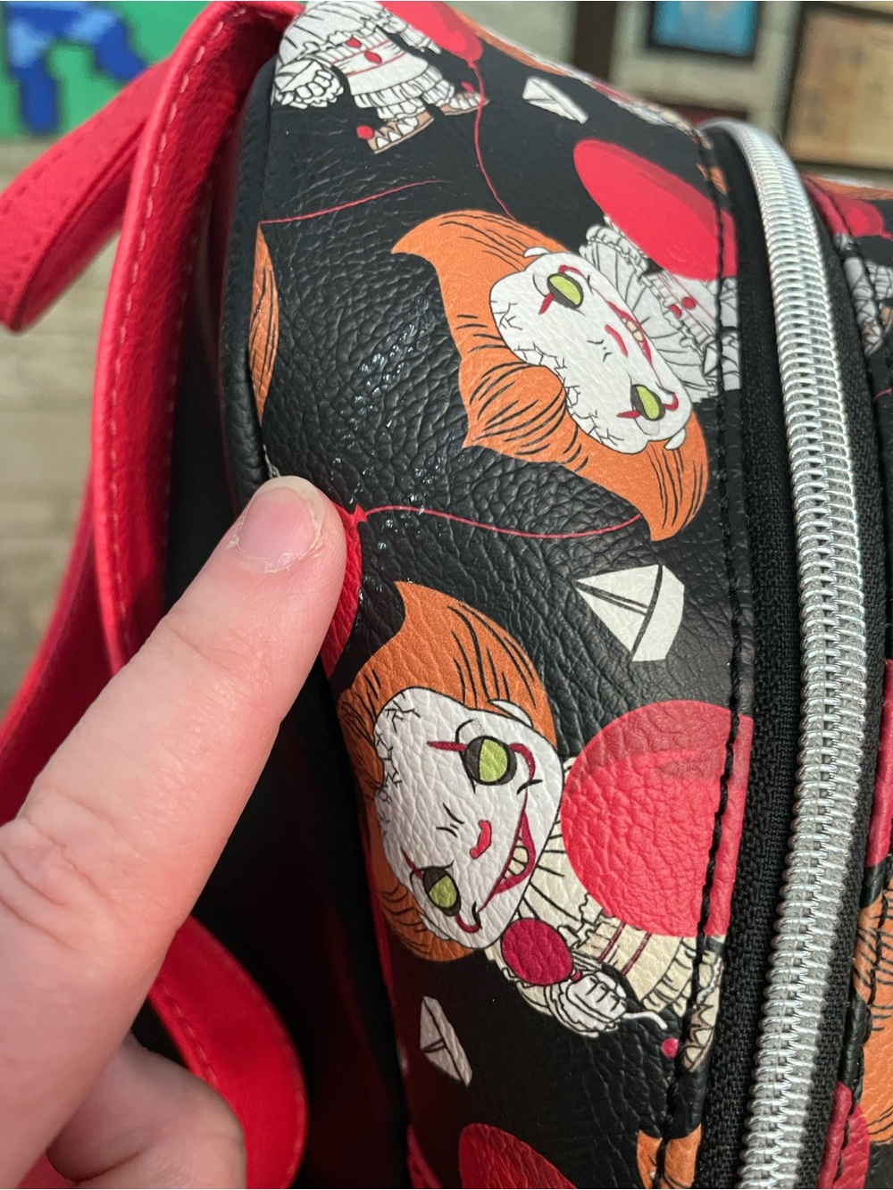 Funko Pop Pennywise Mini Backpack - Horror, IT, Stephen King - GUC - Picture 15 of 15